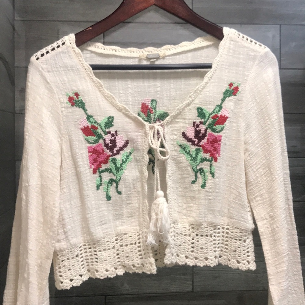 Embroidered Top